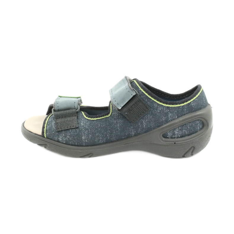 Chaussures enfant Befado 065X141 gris vert 2