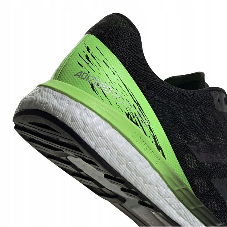 Chaussures de course adidas Adizero Boston 9 m M EG4657 noir vert 2