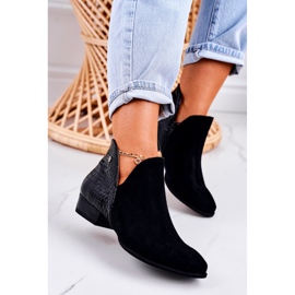 Bottes Femme Maciejka Cuir Noir Serpent 04091-72 le noir 1