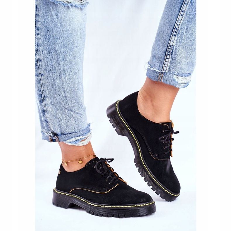 Richelieus Femme Richelieu Cuir Noir Maciejka 04087-01 le noir 2