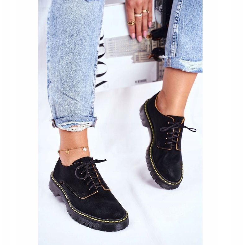 Richelieus Femme Richelieu Cuir Noir Maciejka 04087-01 le noir 1