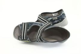 Chaussures pour enfants Befado 969Y158 noir gris 5