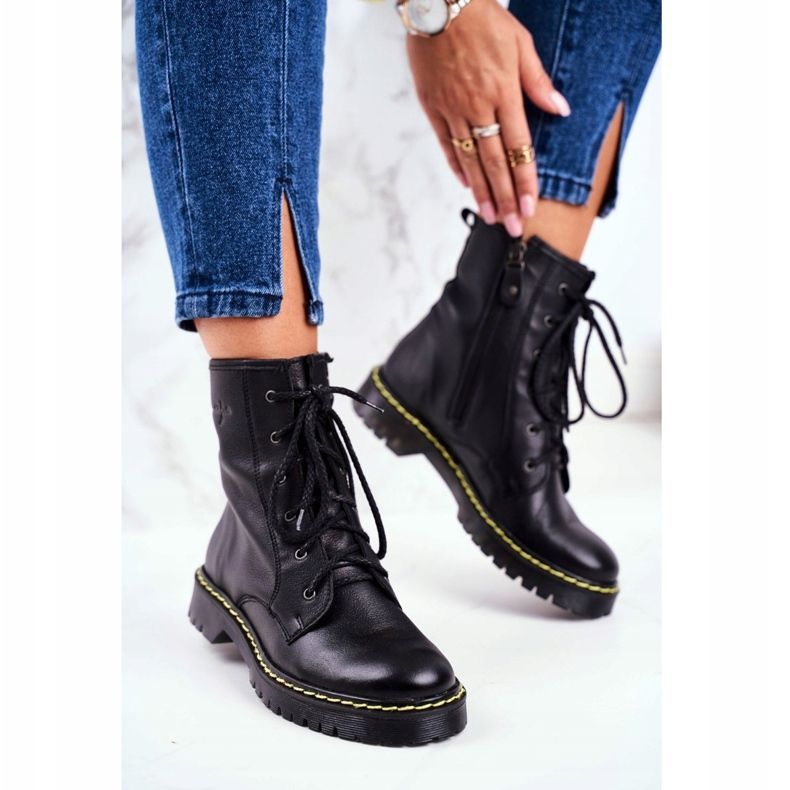 Bottes pour femmes Glany Workers Maciejka Noir 01609-33 / 00-6 le noir 1