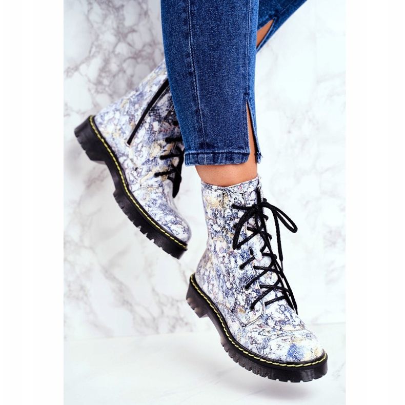 Bottes pour femmes Glany Workers Maciejka Multicolor 01609-39 / 00-6 multicolore 2