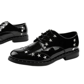 Chaussures femme noires C18-37117 le noir 1