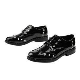 Chaussures femme noires C18-37117 le noir 2