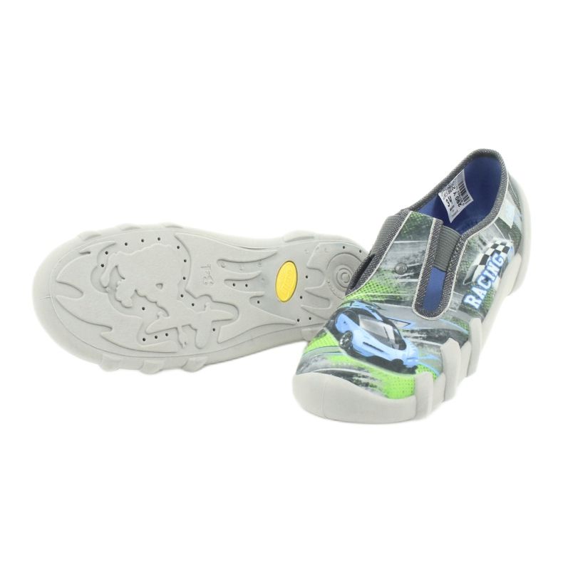 Chaussures enfant Befado 290Y210 bleu gris multicolore vert 2