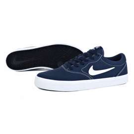 Nike Sb Charge Cnvs M CD6279-402 chaussures blanche bleu marin 1 Nike Sb Charge Cnvs M CD6279-402 chaussures blanche bleu marin 1
