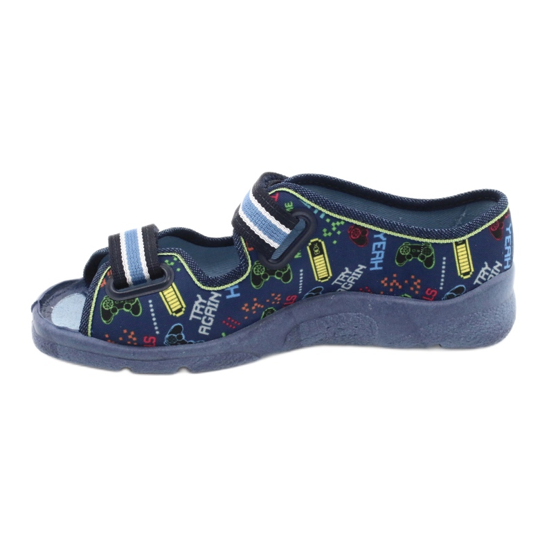 Chaussures pour enfants Befado 969Y161 bleu marine multicolore 2