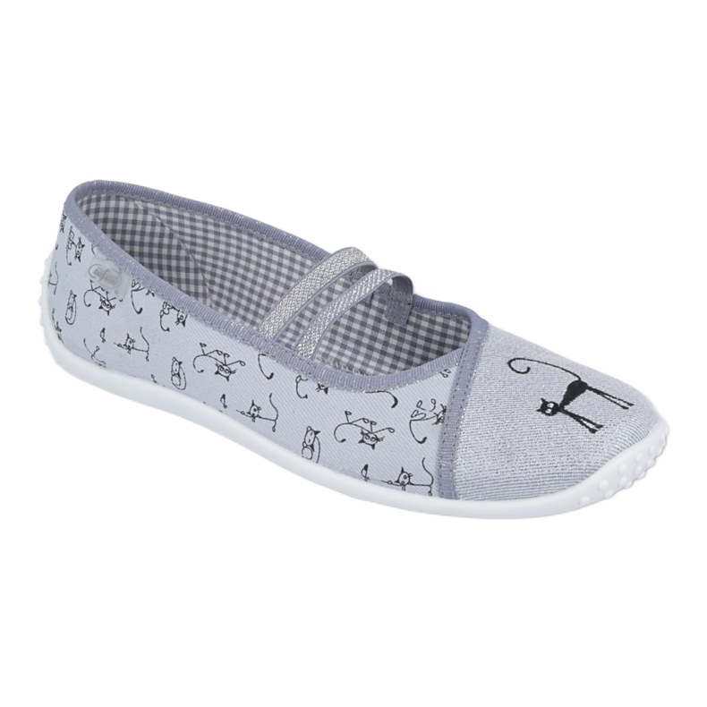 Chaussures pour jeunes Befado 345Q163 noir gris 1