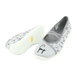 Chaussures pour jeunes Befado 345Q163 le noir gris 4