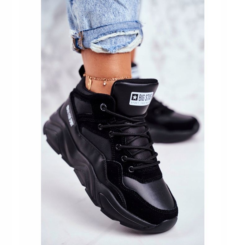 Chaussures de sport pour femmes Big Star Noir GG274644 le noir 2