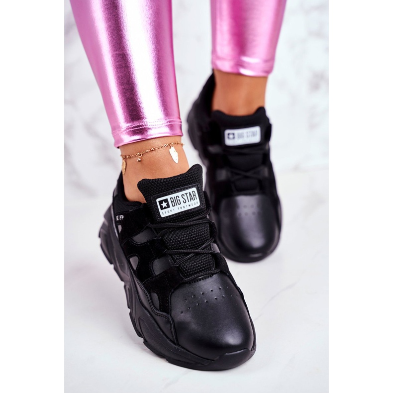 Chaussures de sport pour femmes Big Star Noir GG274636 le noir 2 Chaussures de sport pour femmes Big Star Noir GG274636 le noir 2