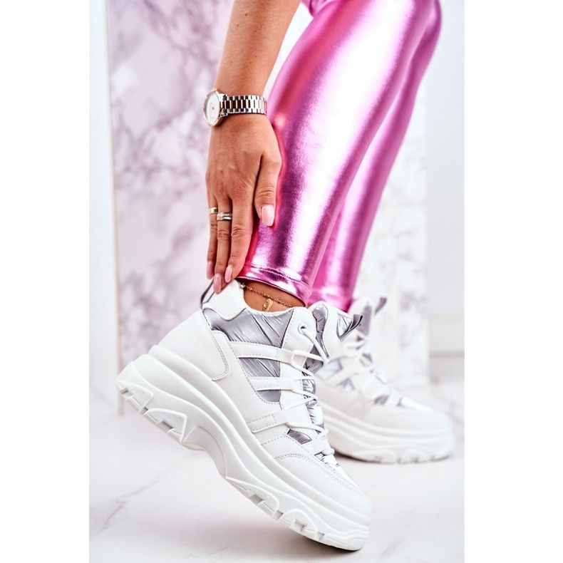 EVE Chaussures de Sport Femme Blanc Granto blanche 1