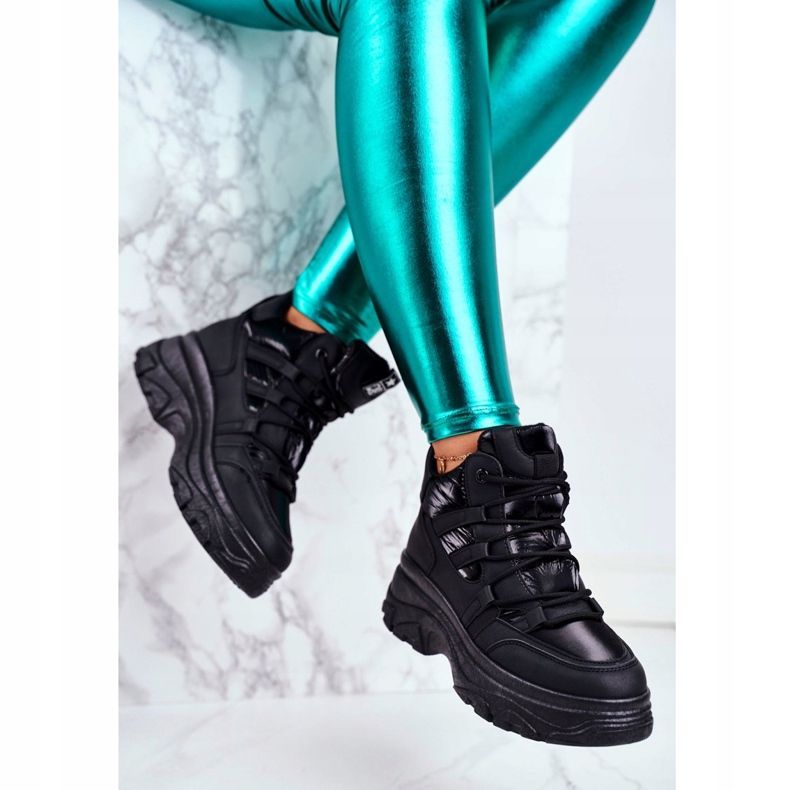 EVE Chaussures de sport pour femmes noires Granto le noir 2