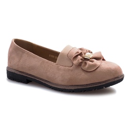 Chaussures à enfiler roses avec un nœud Pearl Inside 1
