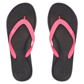 Chaussons Under Armour Atlantic Dune W 1252540-006 noir rose 1