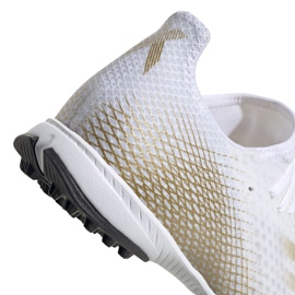Chaussures de foot Adidas X Ghosted.3 Tf M EG8199 noir, blanc, or blanc 1