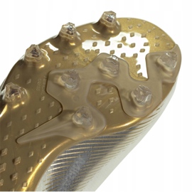 Chaussures de foot Adidas X Ghosted + Ag M FW9562 noir, blanc, or blanche 2 Chaussures de foot Adidas X Ghosted + Ag M FW9562 noir, blanc, or blanche 2