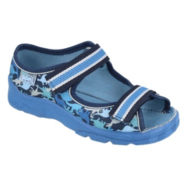 Chaussures enfant Befado 969X151 bleu marine bleu 1
