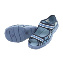 Chaussures enfant Befado 969X151 bleu marine bleu 4
