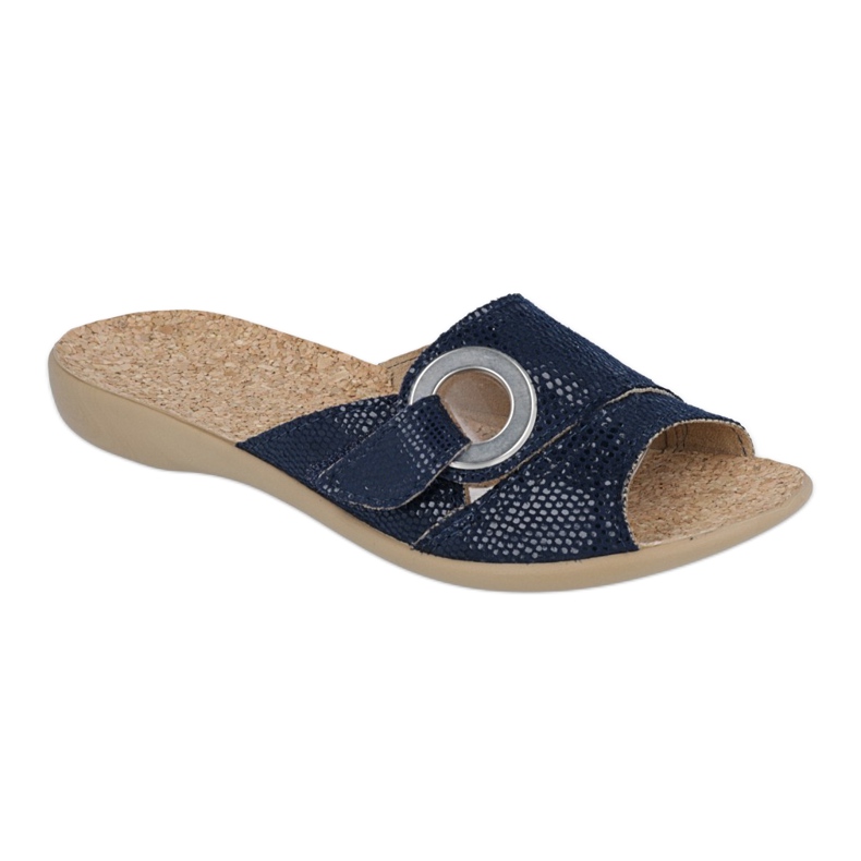 Chaussures femme Befado pu 265D017 bleu marine 1