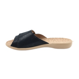 Chaussures femme Befado pu 265D017 bleu marine 2
