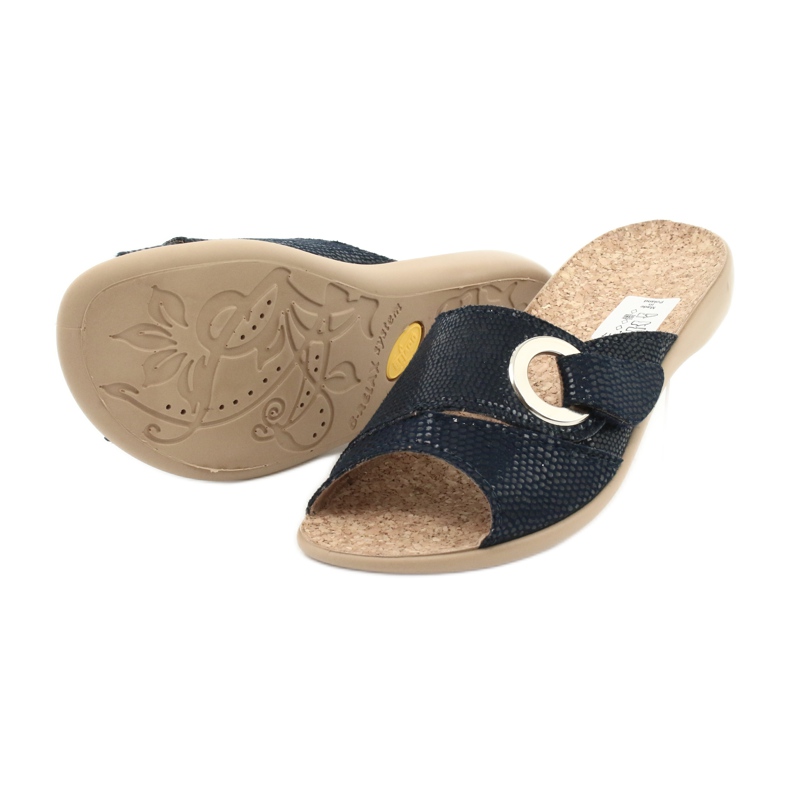 Chaussures femme Befado pu 265D017 bleu marine 4