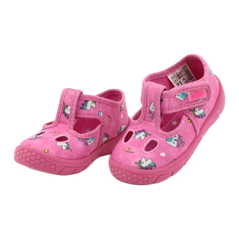 Chaussures enfant Befado 533P010 rose 3