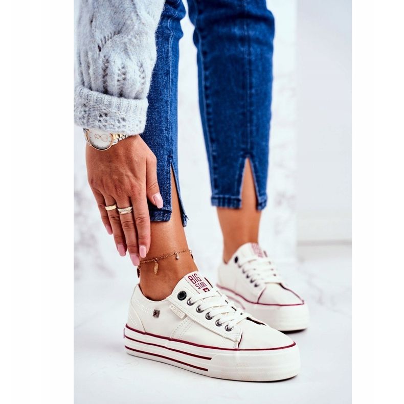 Baskets Femme Big Star Blanc GG274140 blanche 1