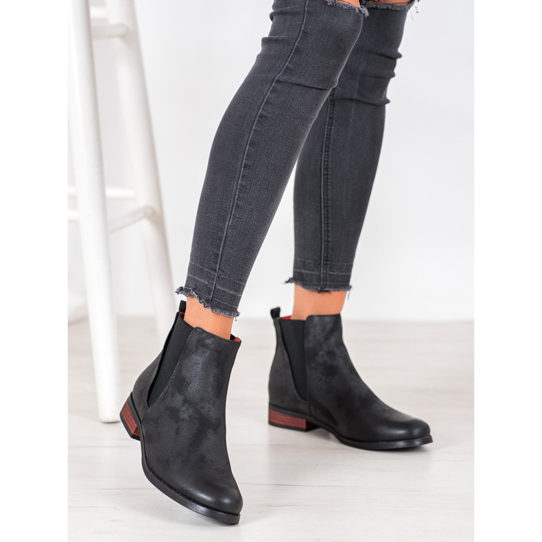 Goodin Bottines Chelsea noires le noir 1 Goodin Bottines Chelsea noires le noir 1