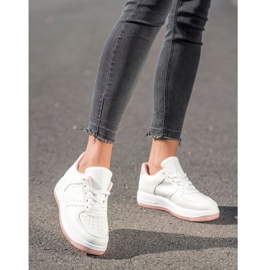 SHELOVET Baskets sur la plate-forme blanc 1