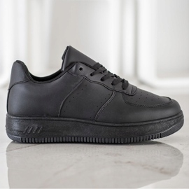 SHELOVET Baskets sur la plate-forme noir 2