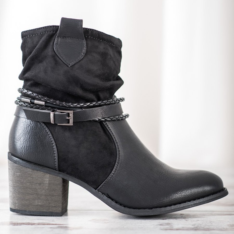 Goodin Cowgirls à rayures décoratives noir 2