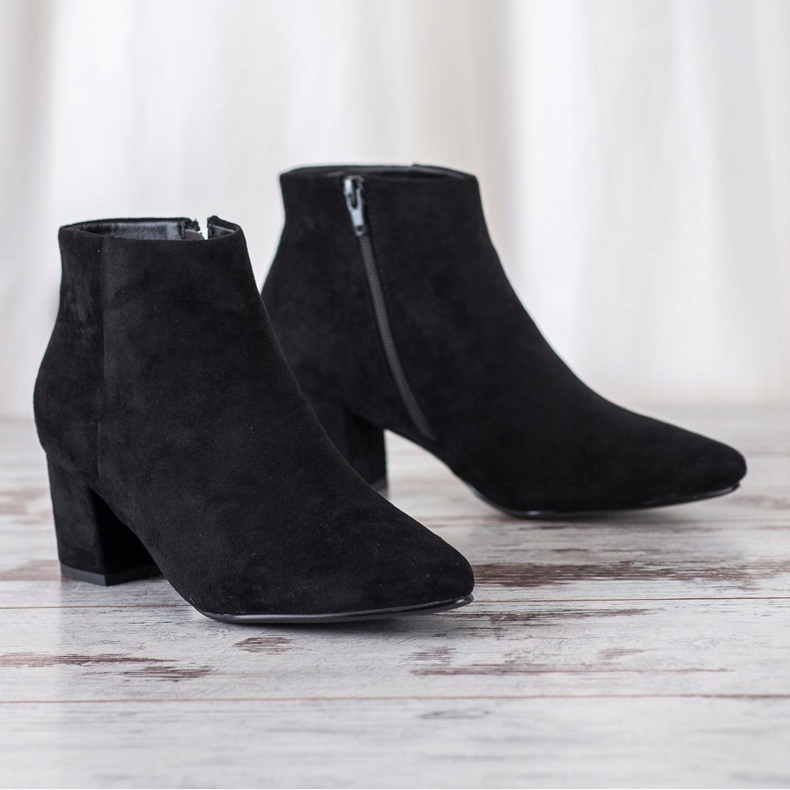 Bottines classiques VINCEZA le noir 1