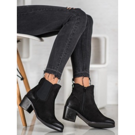 Goodin Bottes confortables le noir 3