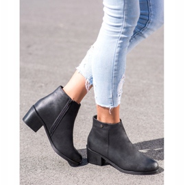 Goodin Bottes noires décontractées le noir 1