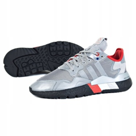 Chaussures Adidas Nite Jogger M FV3787 argent gris 1 Chaussures Adidas Nite Jogger M FV3787 argent gris 1