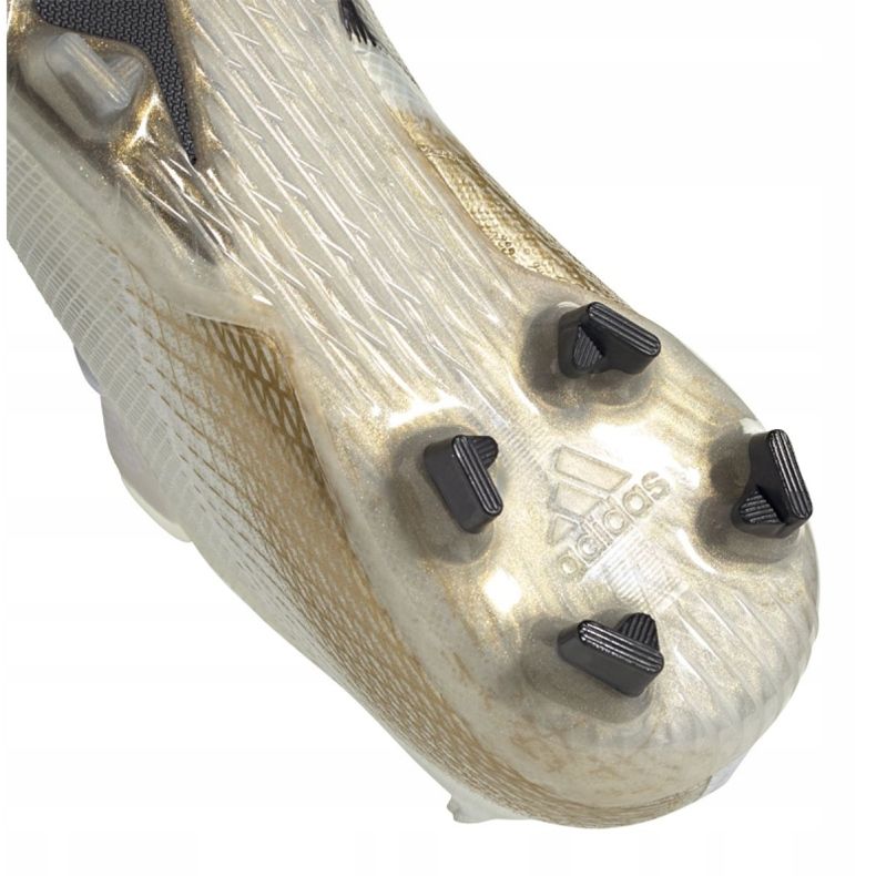 Chaussures de football Adidas X Ghosted.1 Fg Jr EG8181 noir, blanc, or blanc 1