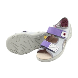 Chaussures enfant Befado 065X144 violet argent gris 4 Chaussures enfant Befado 065X144 violet argent gris 4