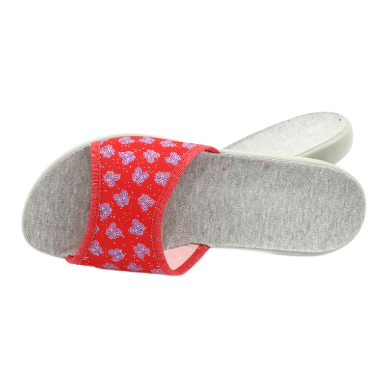 Chaussures femme Befado pu 300D043 rouge 3