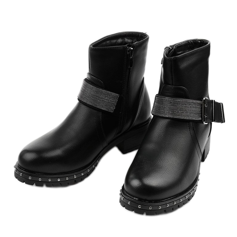 Bottes Yousada noires le noir 2