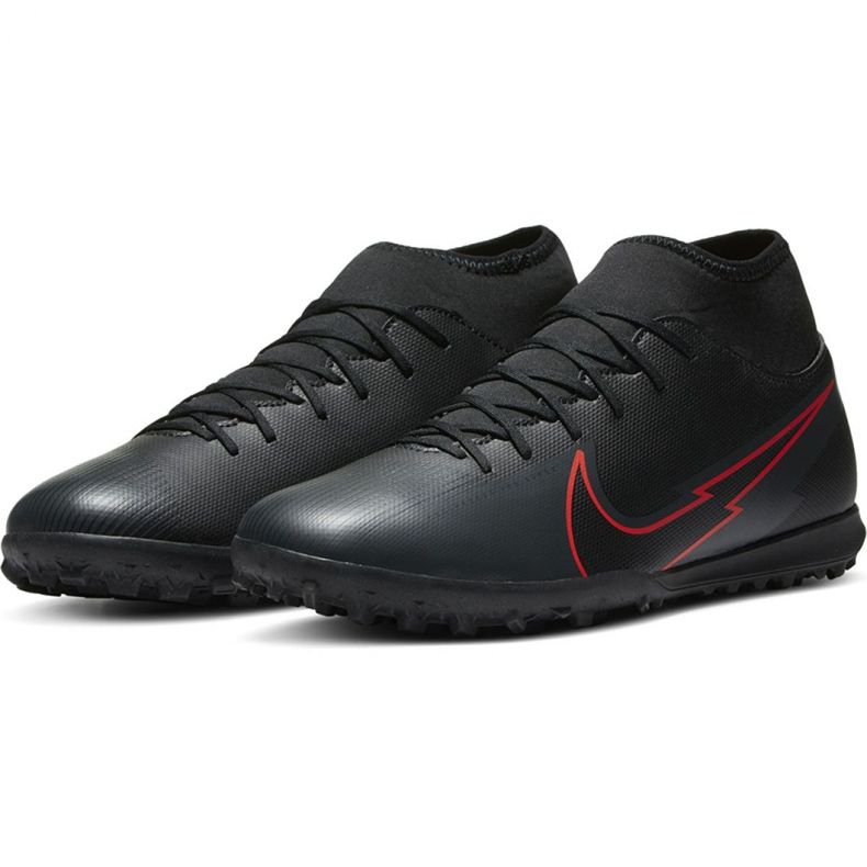 Chaussures de football Nike Mercurial Superfly 7 Club Tf M AT7980 060 multicolore le noir 2