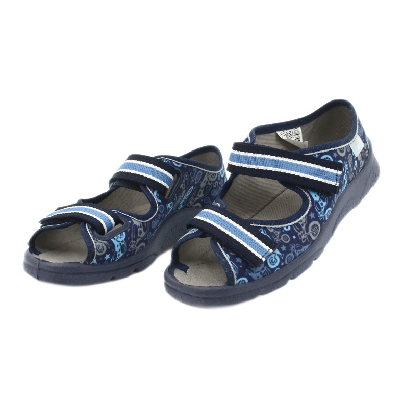 Chaussures pour enfants Befado 969Y159 bleu marin bleu 3