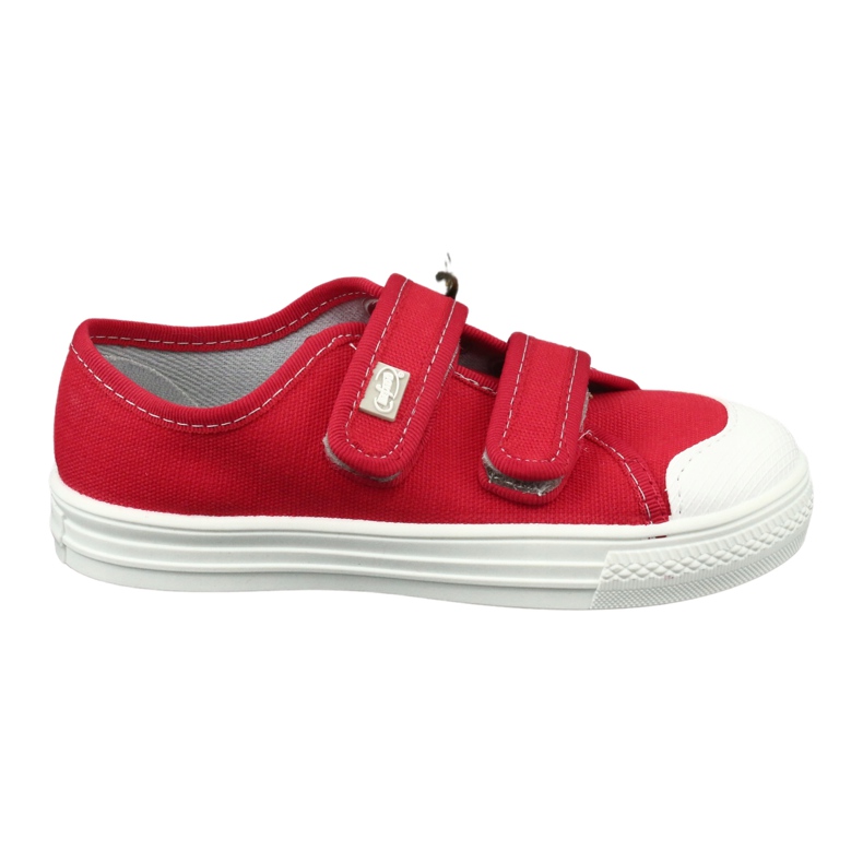 Chaussures enfant Befado 440X012 blanche rouge 5