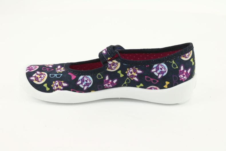 Chaussures pour enfants Befado 114Y359 noir violet rose multicolore 2