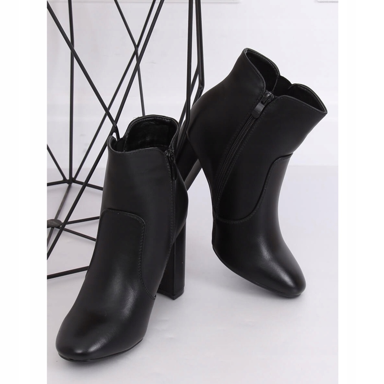 Noir 1436 Talons hauts noirs 2
