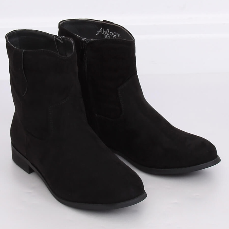 Noir 3820 Bottes noires pour femmes 1