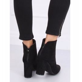 Bottines à talons noires TX-1802 Noir le noir 2