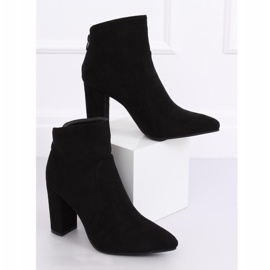 Bottines à talons noires TX-1802 Noir le noir 4